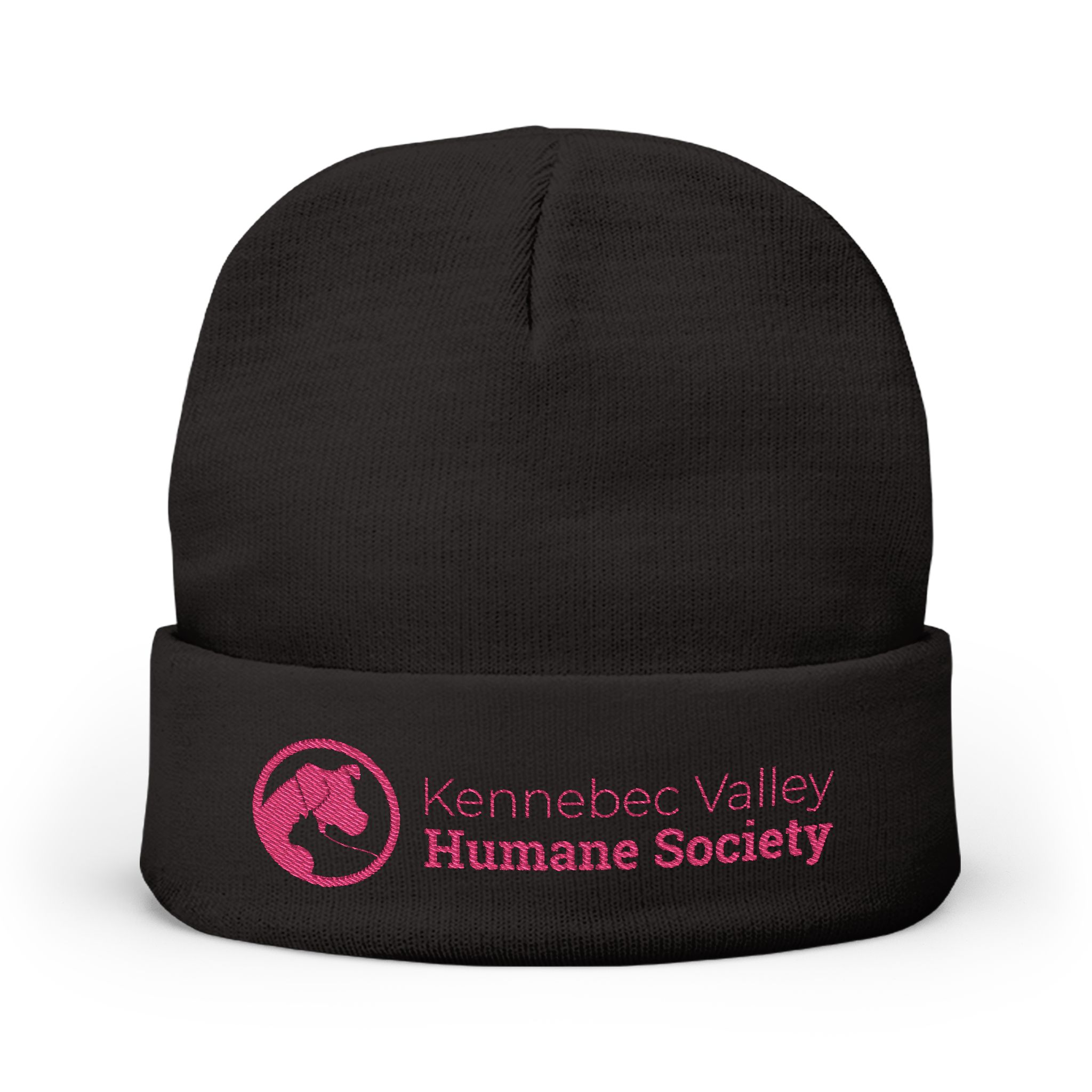Kennebec Valley Humane Society logo Beanie